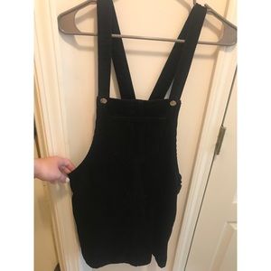 Forever 21 black overalls